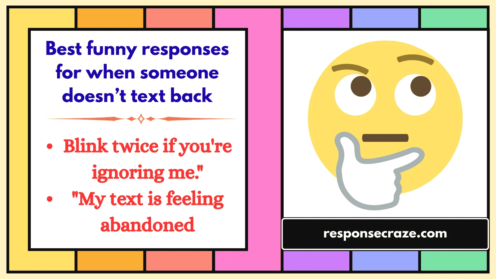 Best funny responses for when someone doesn’t text back