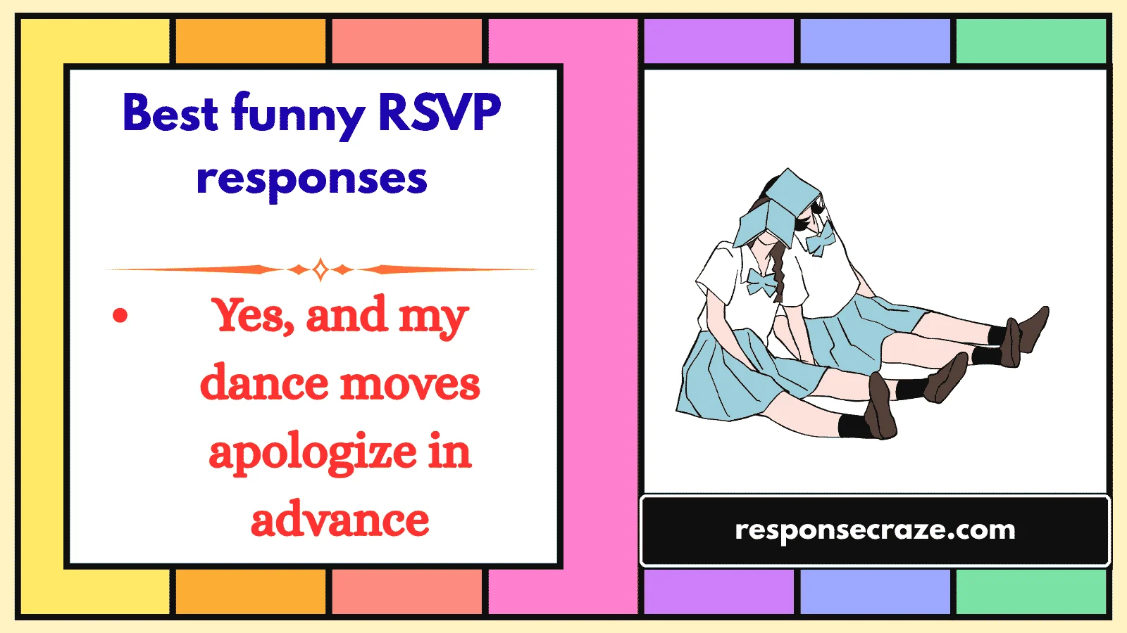 Best funny RSVP responses