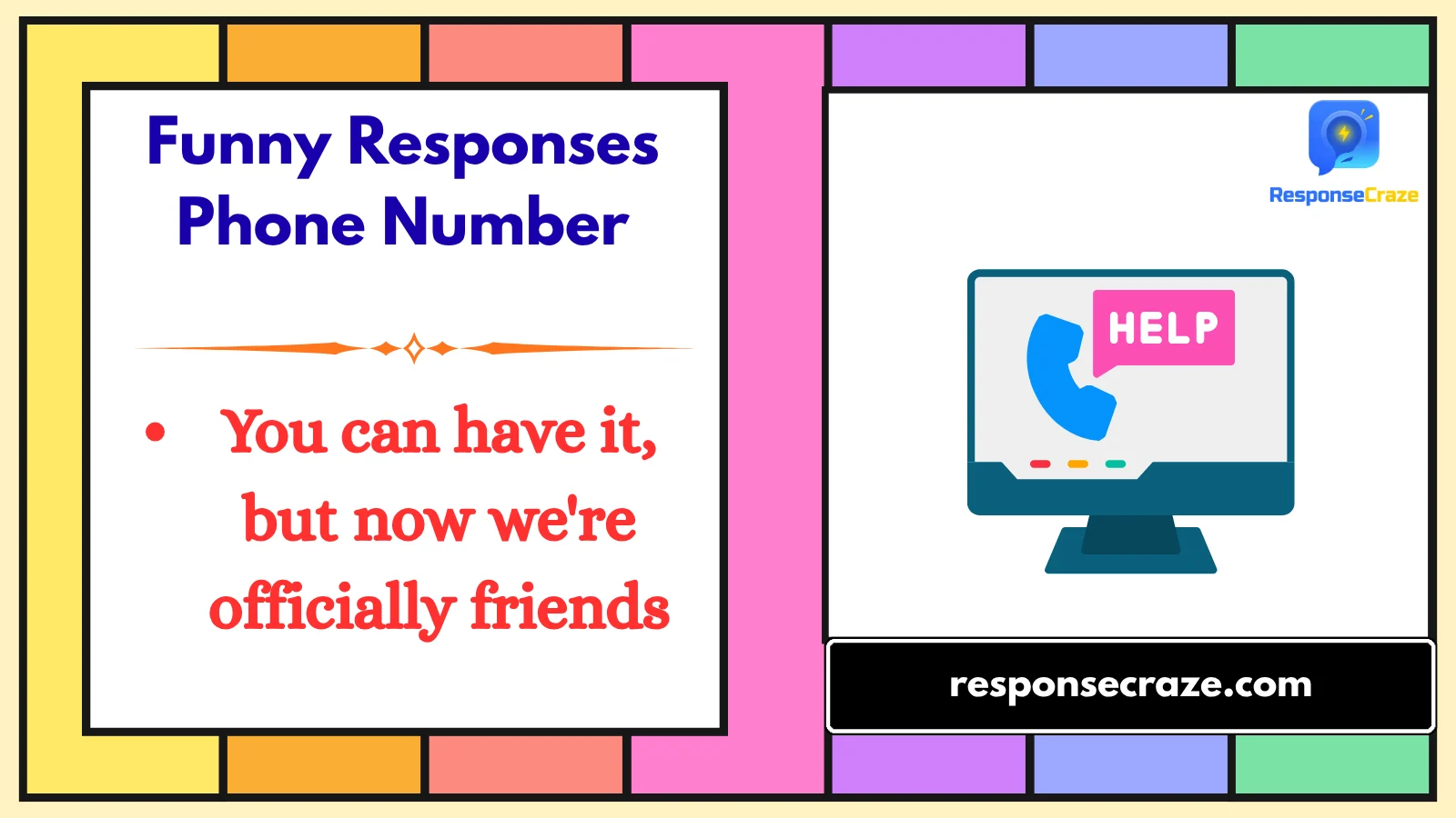 Funny Responses Phone Number