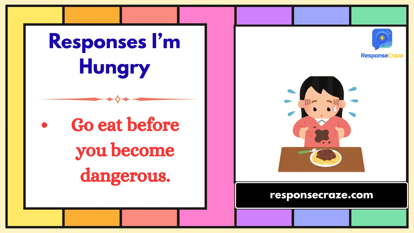 Responses I’m Hungry